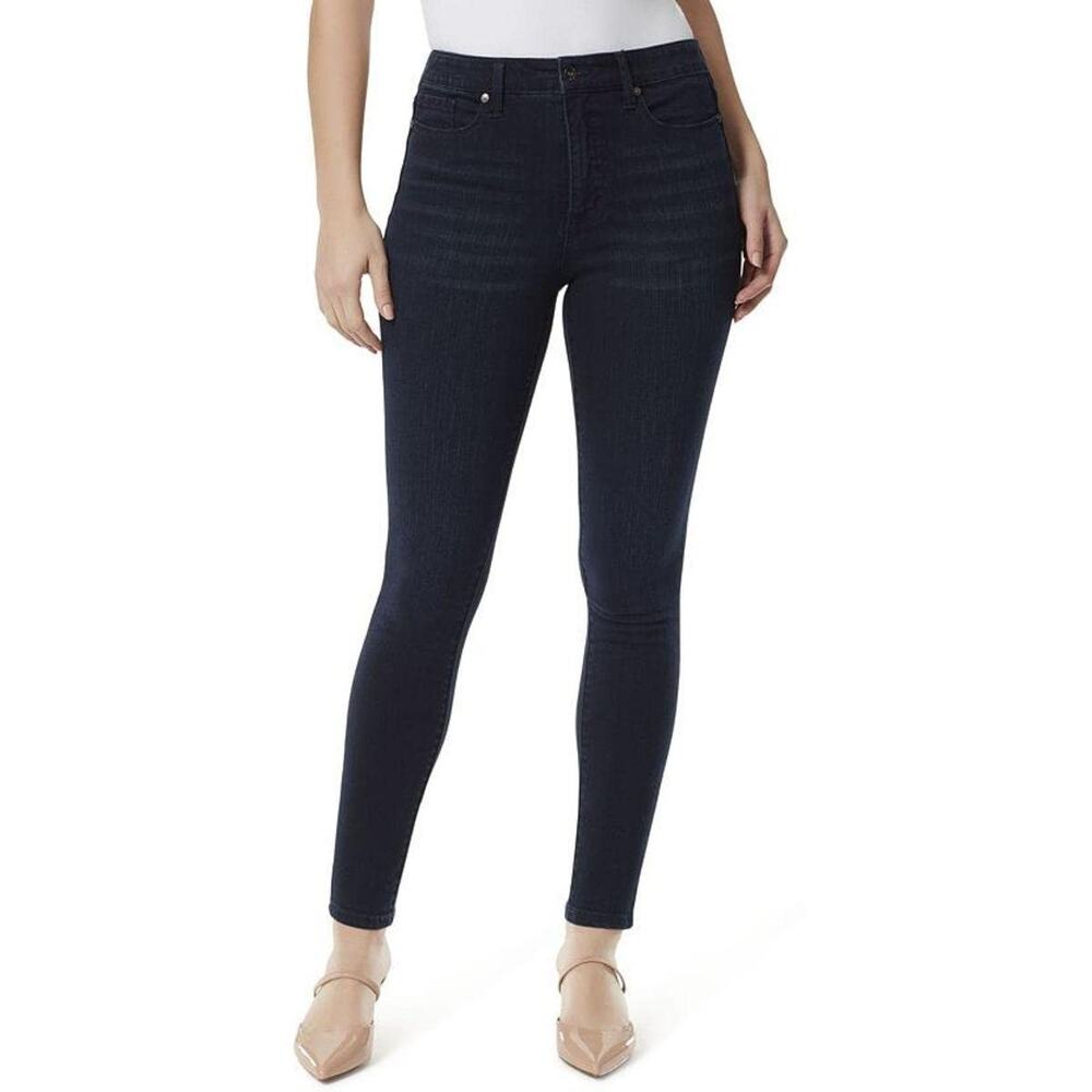 Anne Klein Women High Rise Skinny Jeans Malibu Size 16
